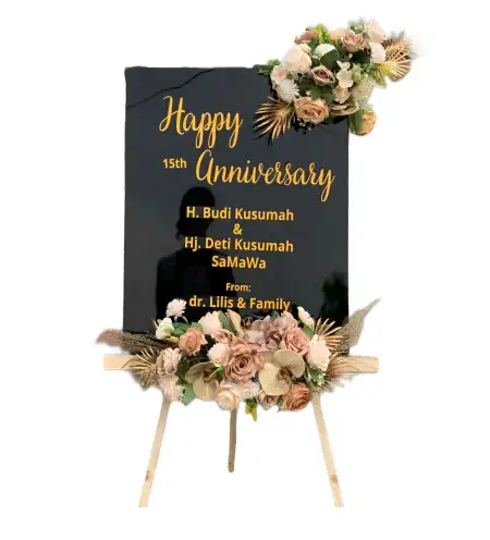 Papan Bunga Akrilik Kali Cinta